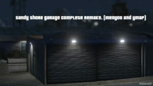 GTA 5 Mod: Sandy Shores Police Garage 2024 Complete Remake. (Menyoo/ Ymap) (Featured)