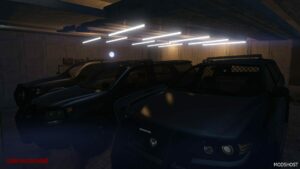 GTA 5 Mod: Sandy Shores Police Garage 2024 Complete Remake. (Menyoo/ Ymap) (Image #3)