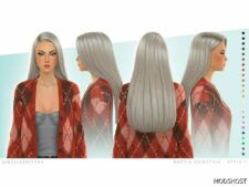 Sims 4 Female Mod: Martia Hairstyle (Image #2)