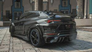 GTA 5 Lamborghini Vehicle Mod: Urus Mansory Coupe Add-On / Fivem V1.2 (Image #3)