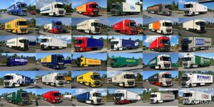 ETS2 Mod: JAD AI Truck Traffic Pack V1.1 (Image #2)