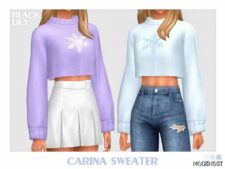 Sims 4 Carina Sweater mod