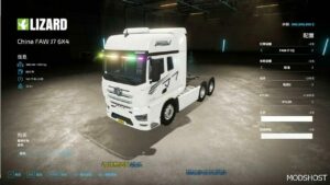 FS22 Truck Mod: China FAW Jiefang J7 (Image #4)