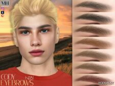 Sims 4 Cody Eyebrows N281 mod
