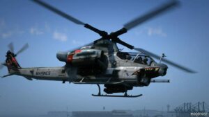 GTA 5 AH-1Z Viper Add-On | Vehfuncs V  mod