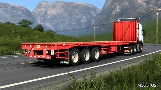 ETS2 Flatbed Trailers Pack 1.49 mod