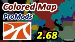 ETS2 Colored Map Zoom Crash FIX V2.0 mod