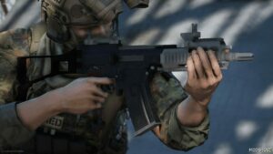 GTA 5 Weapon Mod: RON G36C without Carry Handle (Image #3)