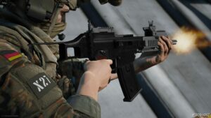 GTA 5 Weapon Mod: RON G36C without Carry Handle (Image #4)