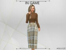 Sims 4 Everyday Clothes Mod: Ashley Dress (Image #2)