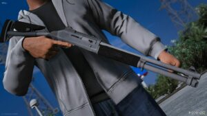 GTA 5 Weapon Mod: RON Benelli M4 (3 Versions) (Image #3)