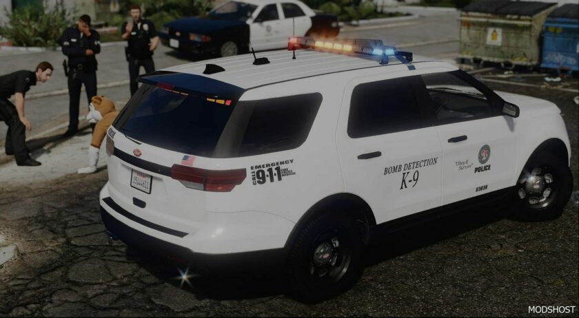 GTA 5 Lspd K9 – LOS Santos Police Department K-9 Platoon Pack mod