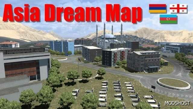 ETS2 Asia Dream Map V7.0 mod