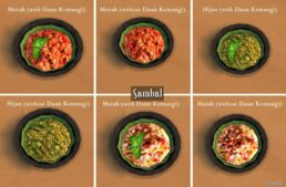 Sims 4 Object Mod: Indonesian Cuisine (Part 1) (Image #4)