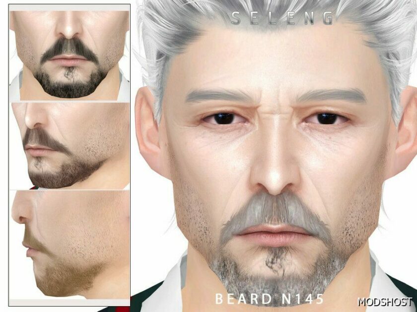 Sims 4 Beard N145 mod