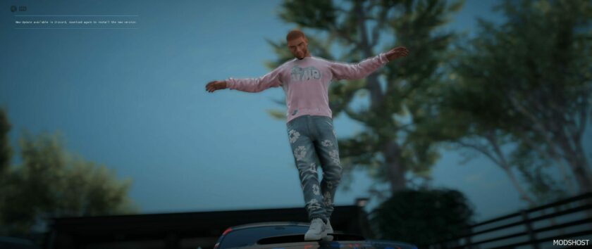 GTA 5 Denim Tears Jeans for MP Male mod