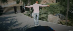 GTA 5 Player Mod: Denim Tears Jeans for MP Male (Image #2)