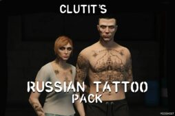 GTA 5 Russian Prison Tattoo Pack for MP Male / Female mod