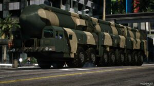 GTA 5 Topol M Ballistic Missile Carrier Add-On mod