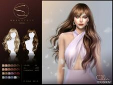 Sims 4 Long Flowing Hair 02012024 mod