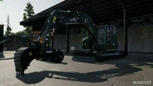 FS22 Volvo Forklift Mod: Ecr145El with Variable ARM (Image #5)