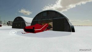 FS22 Placeable Mod: Reinforced Quonset Sheds for Woodchips (Image #4)