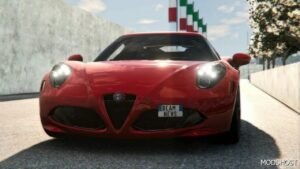 BeamNG Alfa Romeo Car Mod: 4C 0.31 (Image #3)