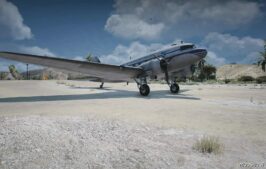 GTA 5 Vehicle Mod: Mexicana DE Aviacion Douglas DC-3A C-47 Xa-Duh (Image #3)