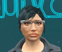 GTA 5 Player Mod: Opulent Glasses for MP Female (Image #2)