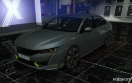 GTA 5 Vehicle Mod: Peugeot 508 PSE 360CH 2022 Add-On V Final (Featured)