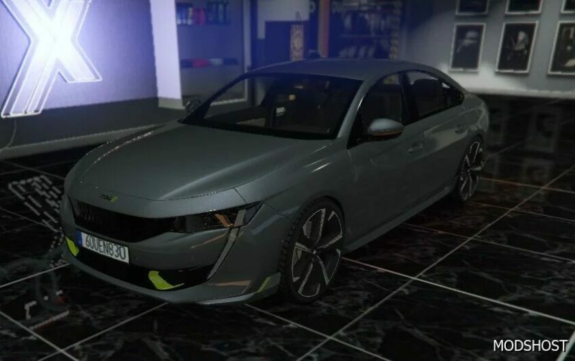 GTA 5 Peugeot 508 PSE 360CH 2022 Add-On V Final mod