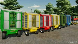 FS22 Mod: Crooks Single Axle Silage Trailer V1.3 (Image #3)