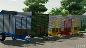 FS22 Mod: Crooks Single Axle Silage Trailer V1.3 (Image #6)