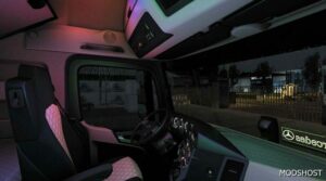 ETS2 Mercedes-Benz Interior Mod: Actros plus NEW Actros MP4 Cabin Overhaul (Image #2)