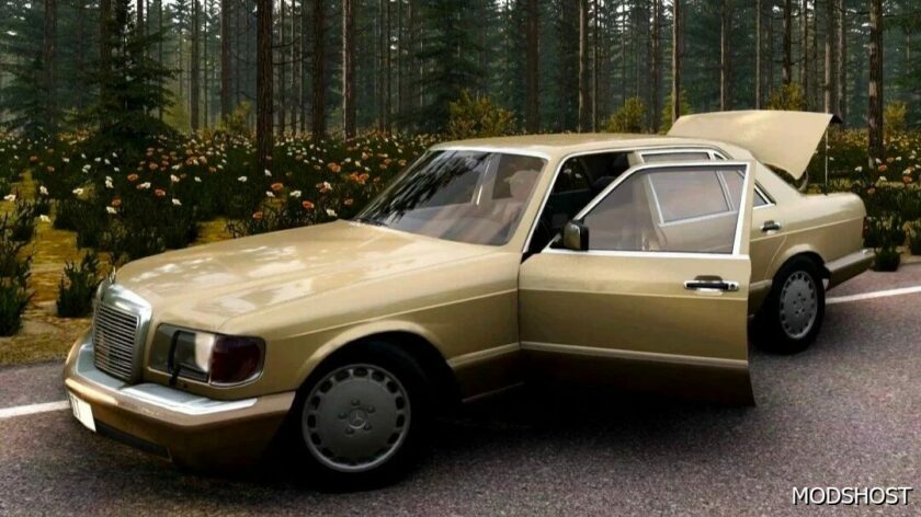 BeamNG Mercedes W126 Pack Release 0.31 mod