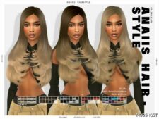 Sims 4 Anaiis Hairstyle mod