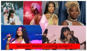 Sims 4 Summer Walker Loading Screen mod