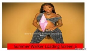 Sims 4 Mod: Summer Walker Loading Screen (Image #5)