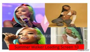 Sims 4 Mod: Summer Walker Loading Screen (Image #10)