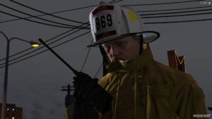 GTA 5 Player Mod: EUP Traditional Fire Helmet (Image #3)