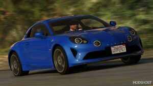 GTA 5 Vehicle Mod: 2017 Alpine A110 Add-On | Lods | Template | Tuning | Sound (Featured)