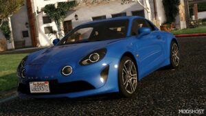 GTA 5 Vehicle Mod: 2017 Alpine A110 Add-On | Lods | Template | Tuning | Sound (Image #2)