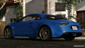 GTA 5 Vehicle Mod: 2017 Alpine A110 Add-On | Lods | Template | Tuning | Sound (Image #5)