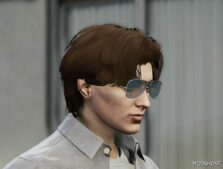 GTA 5 Player Mod: Hair 02 for MP Male (Image #2)