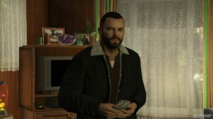 GTA 5 Player Mod: Michael | Wool Jacket V1.1 (Image #5)