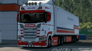 ETS2 Scania Mod: Combo Skin M1 for Scania S & SCS Trailer by Player Thurein (Image #2)