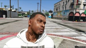 GTA 5 Player Mod: 21 Savage Face Texture V1.1 (Image #3)