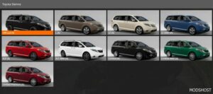 BeamNG Toyota Car Mod: Sienna 2017 0.31 (Image #3)