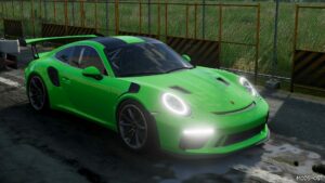 BeamNG Porsche Car Mod: 911 991 GT3RS V1.4 0.31 (Image #4)