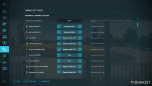 FS22 Mod: Enhanced Economy Settings V1.1 (Image #5)